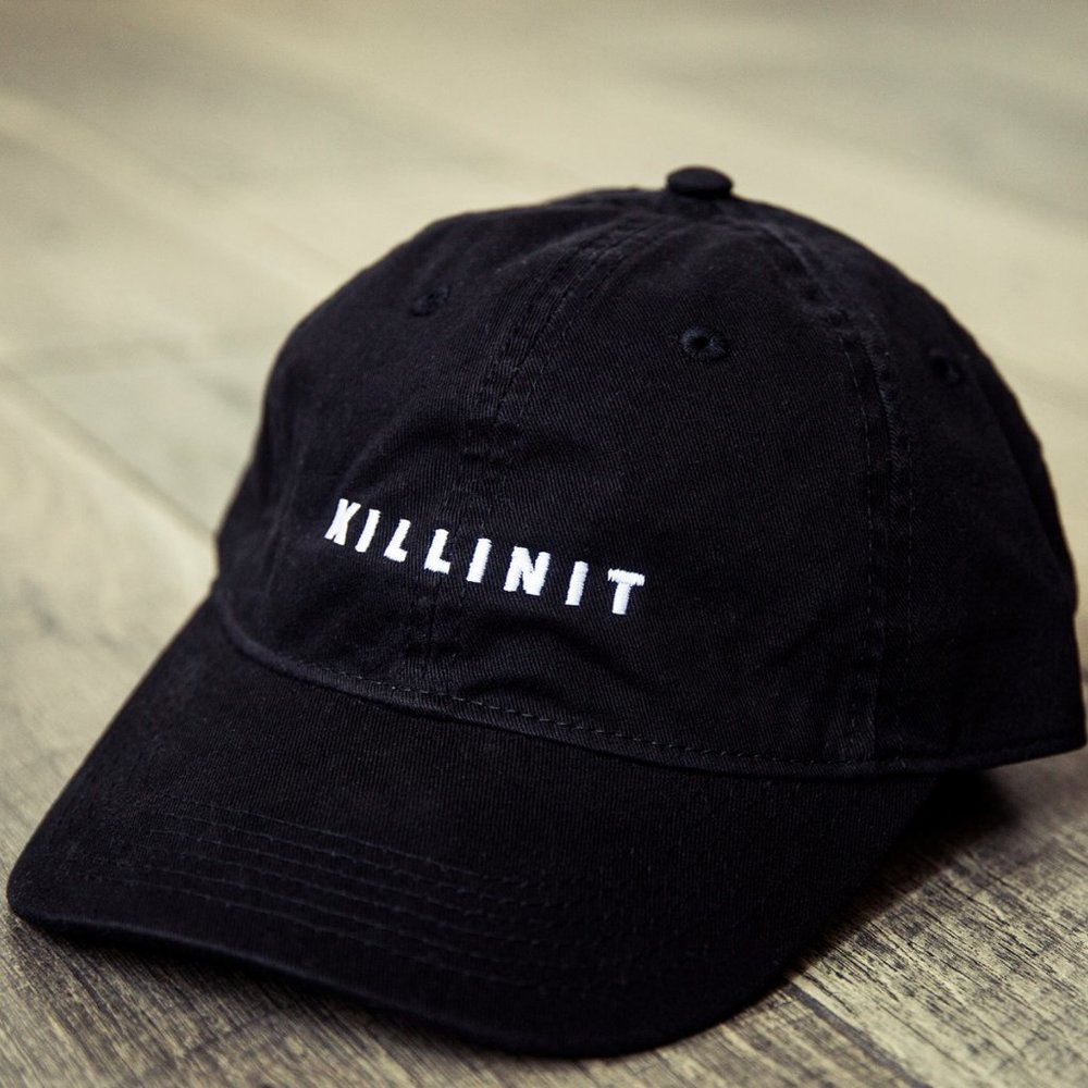 Killinit stonewashed Cap in Black
